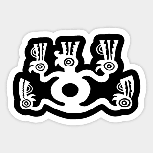 Findigo native giant amazonian horned - Yacumama - Sticker